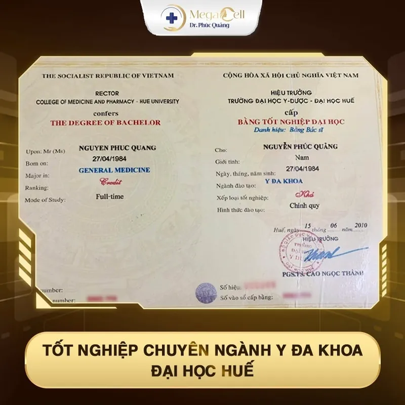 Bằng tốt nghiệp Y đa khoa